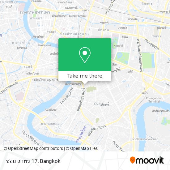 ซอย สาทร 17 map