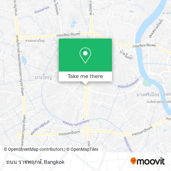 ถนน ราชพฤกษ์ map