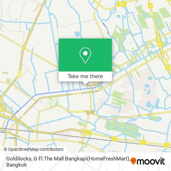 Goldilocks, G Fl.The Mall Bangkapi(HomeFreshMart) map