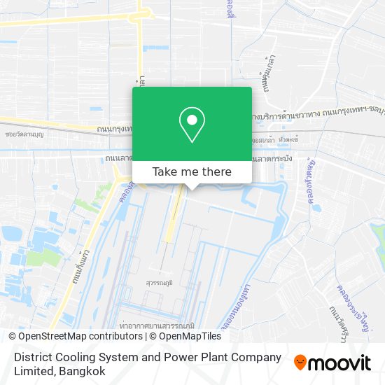 District Cooling System and Power Plant Company Limited map