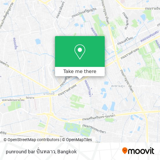 punround bar ปั่นหลาว map