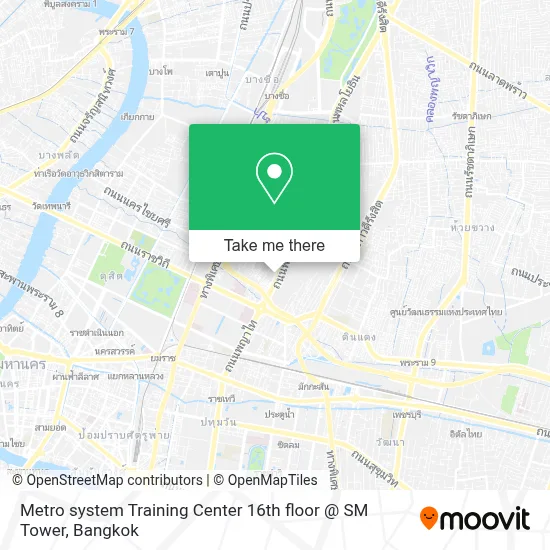 Metro system Training Center 16th floor @ SM Tower map