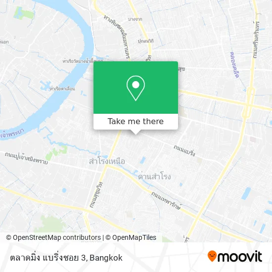 ตลาดมิ่ง แบริ่งซอย 3 map