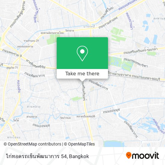 ไก่ทอดรถเข็นพัฒนาการ 54 map