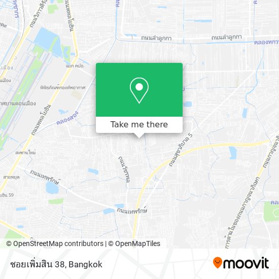 ซอยเพิ่มสิน 38 map