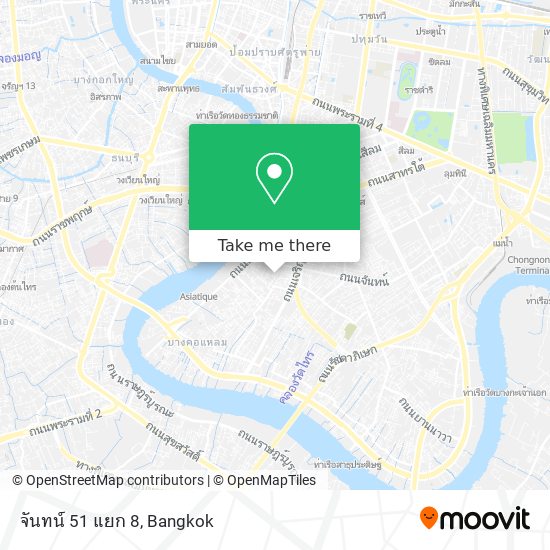 จันทน์ 51 แยก 8 map