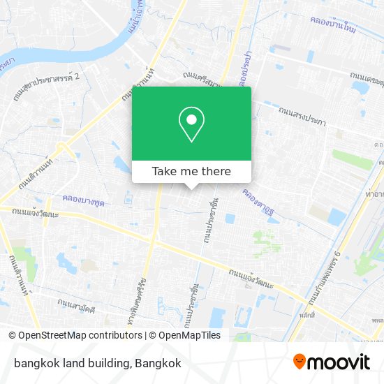 bangkok land building map