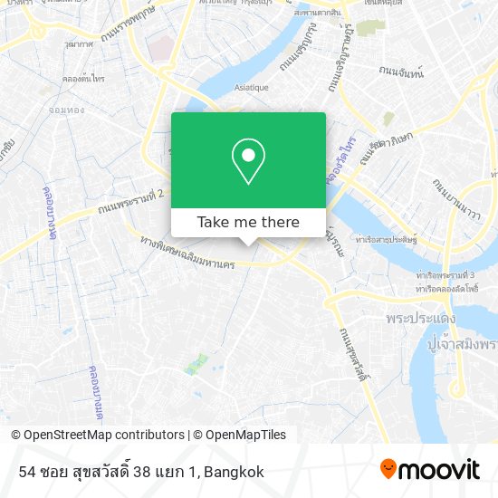 54 ซอย สุขสวัสดิ์ 38 แยก 1 map