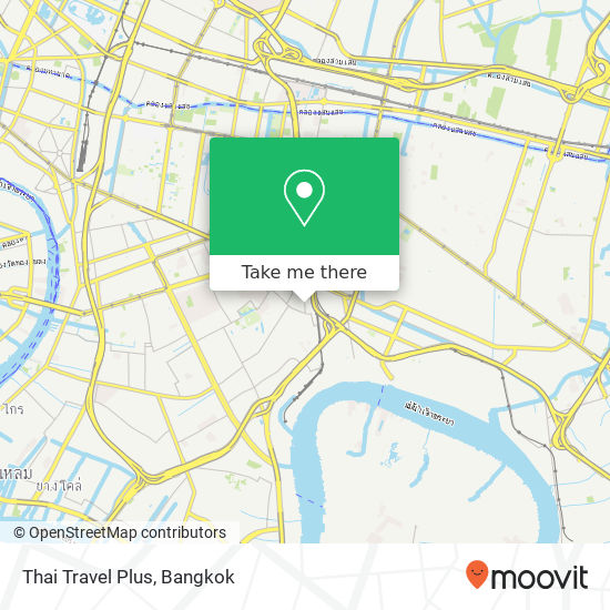 Thai Travel Plus map