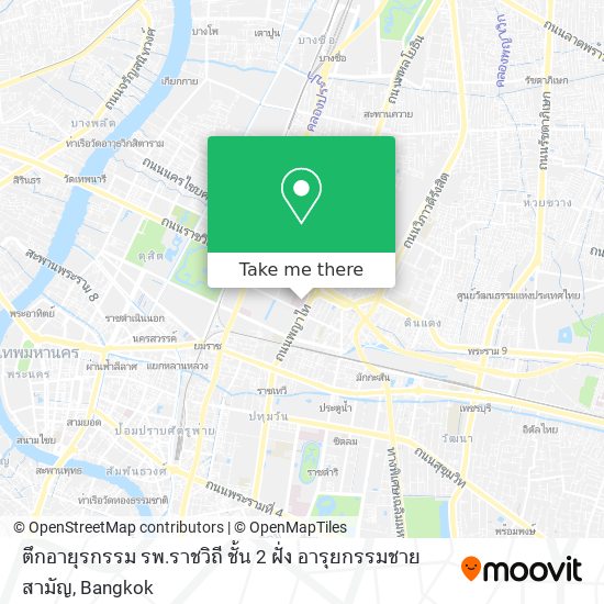 ตึกอายุรกรรม รพ.ราชวิถี ชั้น 2 ฝั่ง อารุยกรรมชายสามัญ map