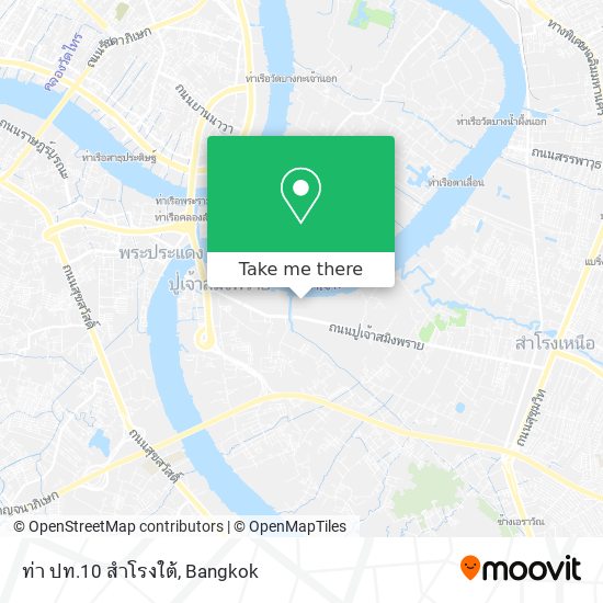 ท่า ปท.10 สำโรงใต้ map