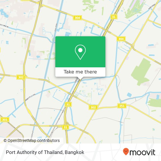 Port Authority of Thailand map