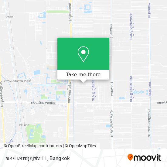 ซอย เทพกุญชร 11 map