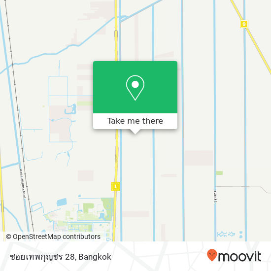 ซอยเทพกุญชร 28 map