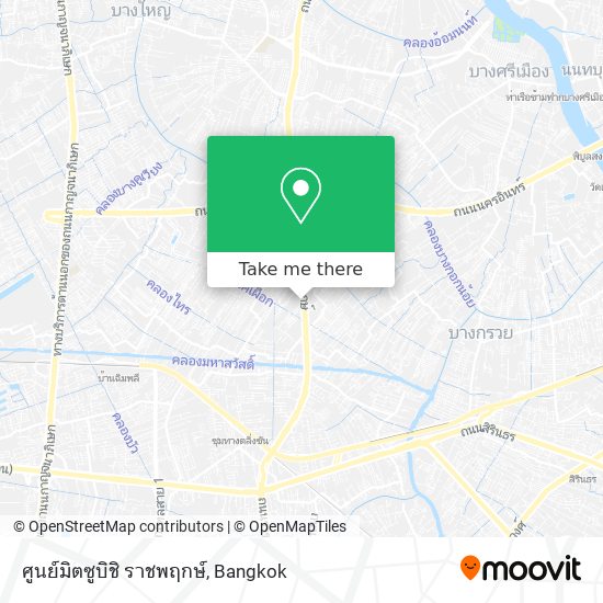 ศูนย์มิตซูบิชิ ราชพฤกษ์ map
