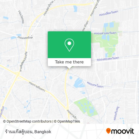 ร้านแก๊สคู้บอน map