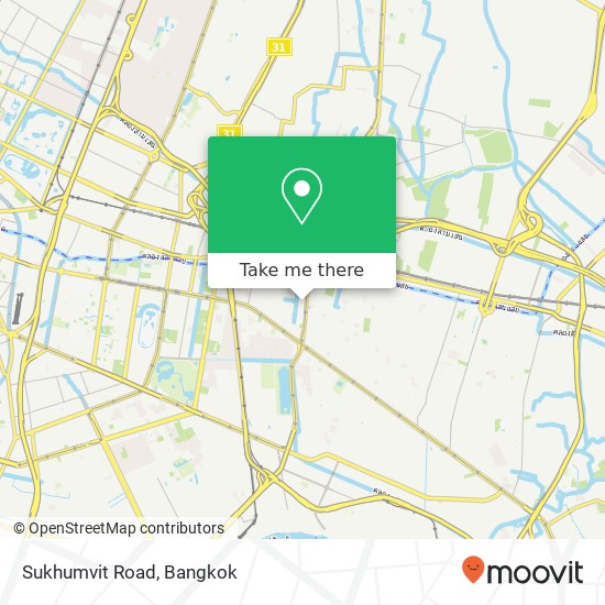 Sukhumvit Road map