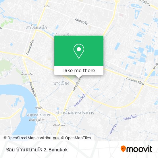 ซอย บ้านสบายใจ 2 map