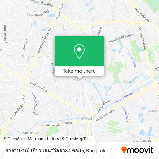 ราชาบะหมี่ เกี๊ยว เสนาวิลล่า84 ซอย5 map