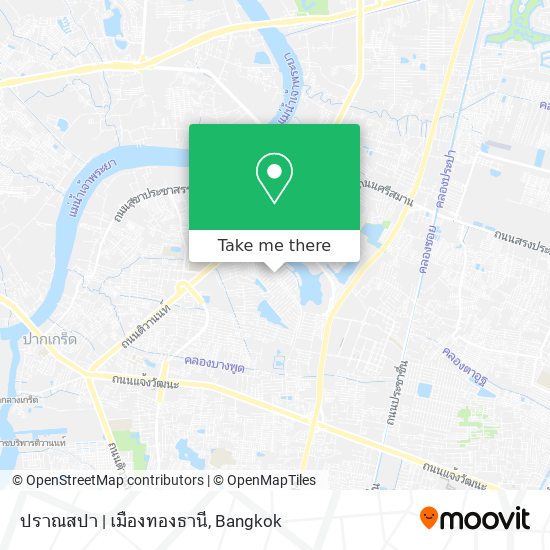 ปราณสปา | เมืองทองธานี map