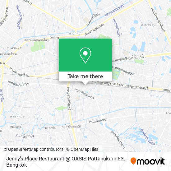 Jenny's Place Restaurant @ OASIS Pattanakarn 53 map