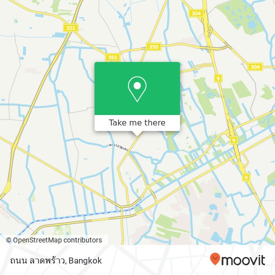 ถนน ลาดพร้าว map