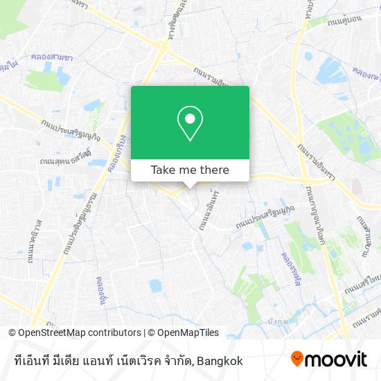 ทีเอ็นที มีเดีย แอนท์ เน็ตเวิรค จำกัด map