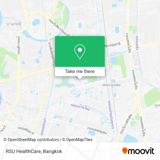 RSU HealthCare map