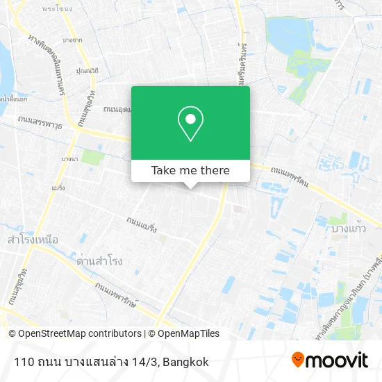110 ถนน บางแสนล่าง 14/3 map
