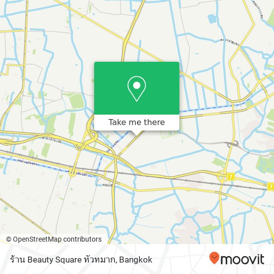 ร้าน Beauty Square หัวหมาก map