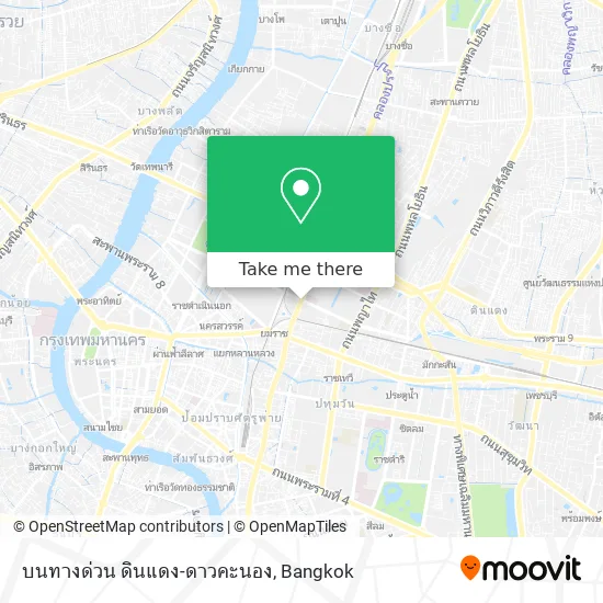 บนทางด่วน ดินแดง-ดาวคะนอง map