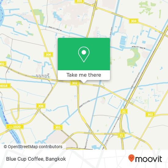 Blue Cup Coffee map