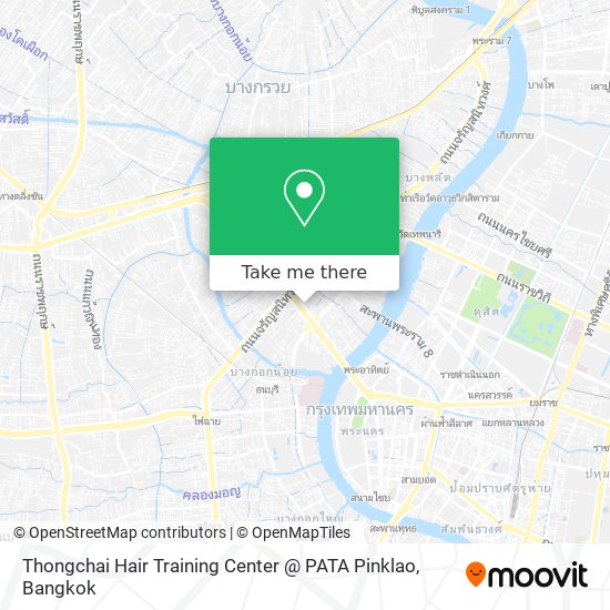 Thongchai Hair Training Center @ PATA Pinklao map