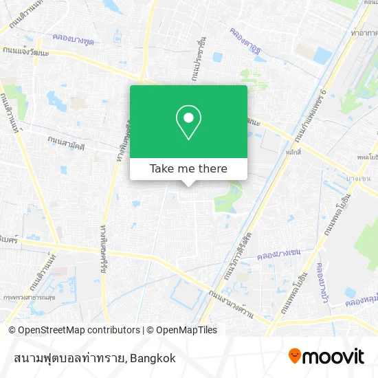 สนามฟุตบอลท่าทราย map