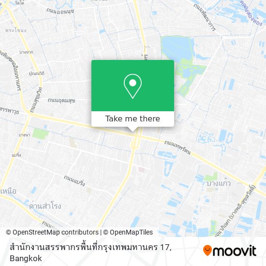 สำนักงานสรรพากรพื้นที่กรุงเทพมหานคร 17 map