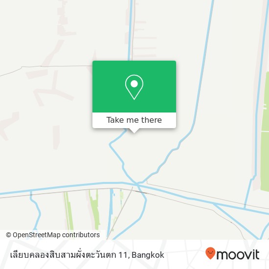 เลียบคลองสิบสามผั่งตะวันตก 11 map