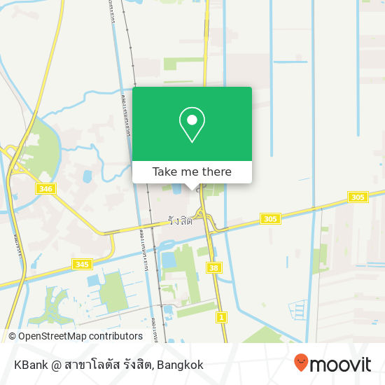 KBank @ สาขาโลตัส รังสิต map