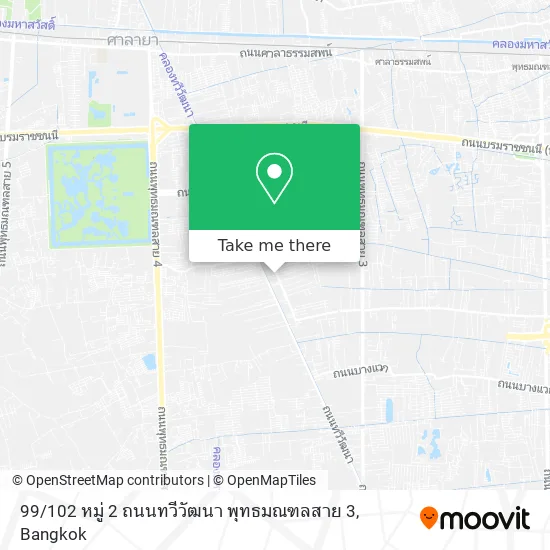 99 / 102 หมู่ 2 ถนนทวีวัฒนา พุทธมณฑลสาย 3 map