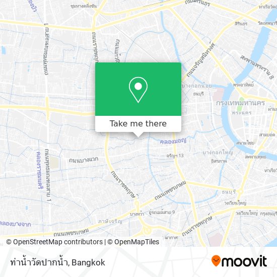ท่าน้ำวัดปากน้ำ map