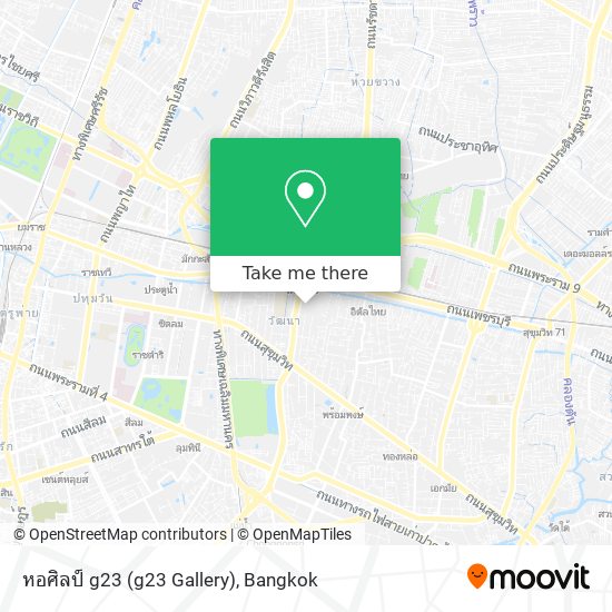 หอศิลป์ g23 (g23 Gallery) map