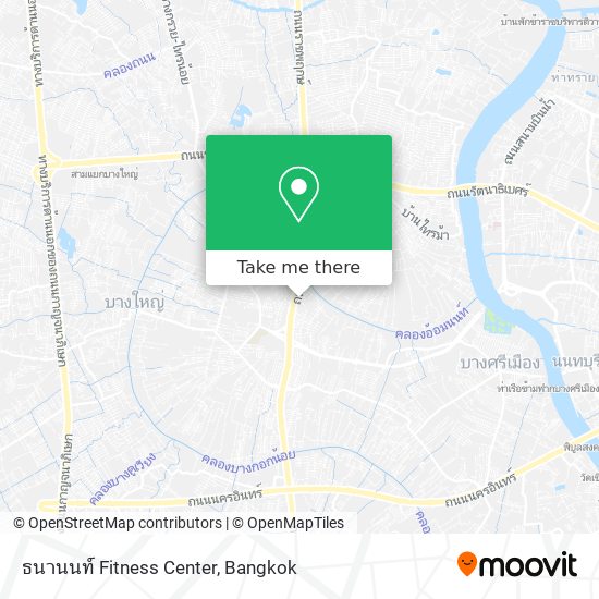 ธนานนท์ Fitness Center map