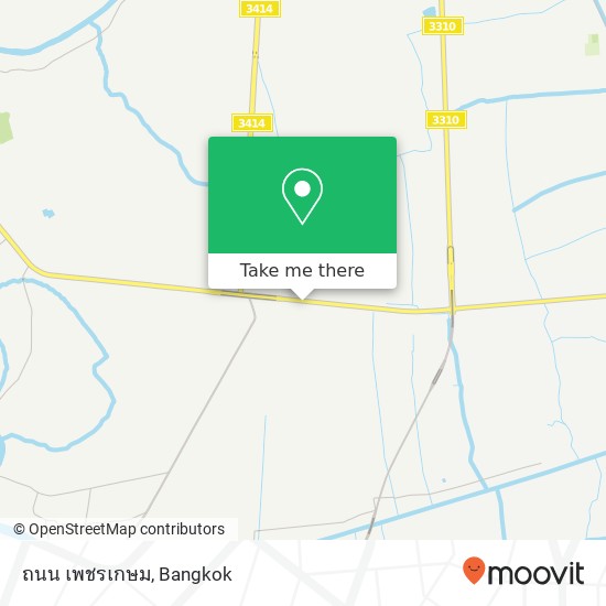 ถนน เพชรเกษม map