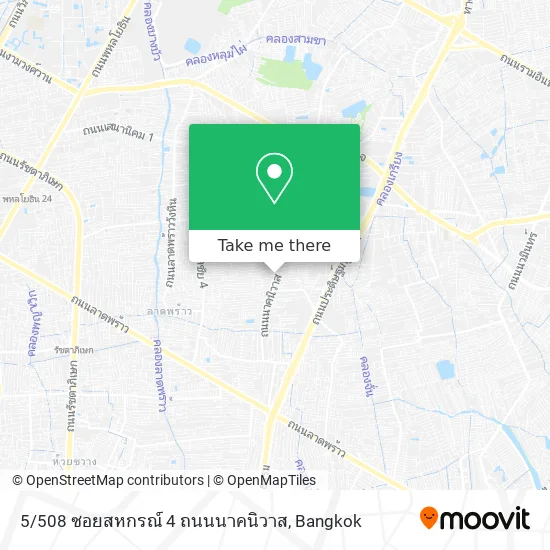 5/508 ซอยสหกรณ์ 4 ถนนนาคนิวาส map
