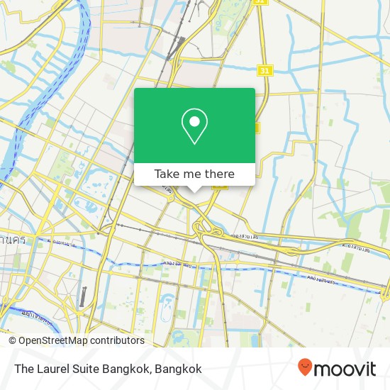 The Laurel Suite Bangkok map