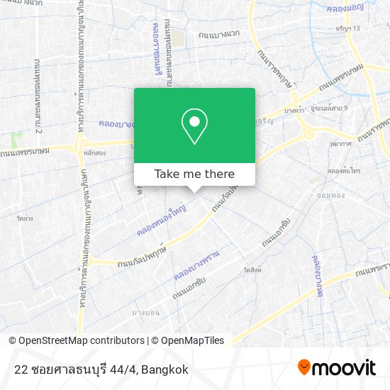 22 ซอยศาลธนบุรี 44/4 map