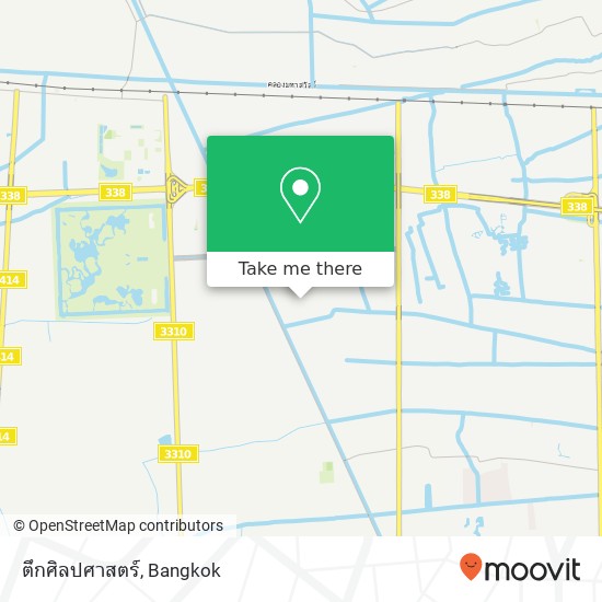 ตึกศิลปศาสตร์ map