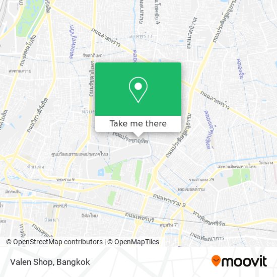 Valen Shop map