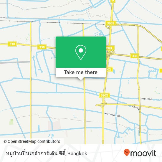 หมู่บ้านปิ่นเกล้าการ์เด้น ซิตี้ map