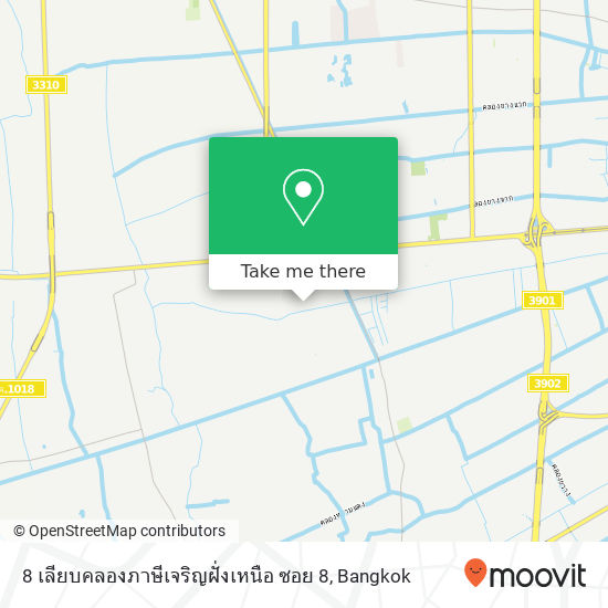 8 เลียบคลองภาษีเจริญฝั่งเหนือ ซอย 8 map