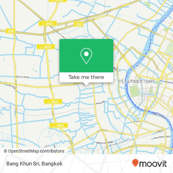 Bang Khun Sri map
